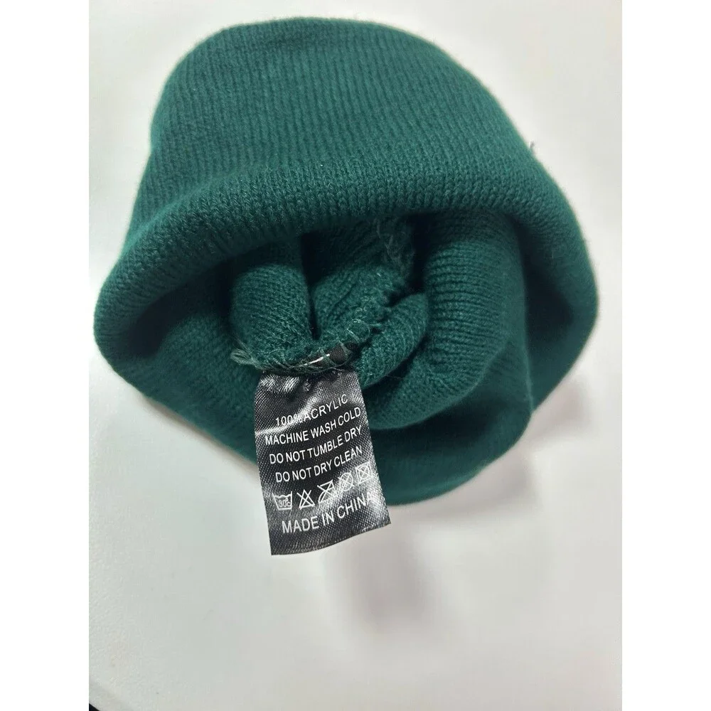 Among Us Kids’ Dark Green Beanie Hat Astronauts
